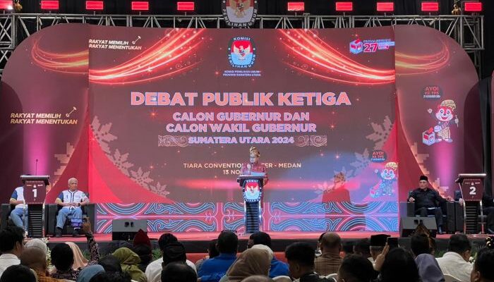 Debat Publik Ketiga Pilgub Sumut 2024: Bobby-Surya dan Edy-Hasan Adu Visi dalam Memperkuat NKRI