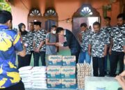 Ricky Anthony Sambangi Korban Kebakaran di Langkat, Aksinya Tuai Pujian!