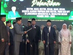 Ketua PB Al Washliyah: “Ini Tim Inti UNIVA, Bukan Figuran!” Pelantikan Rektor Baru Disambut Haru