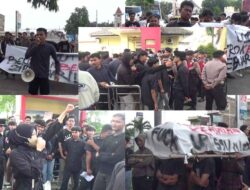 Mahasiswa Bawa Keranda, Tuntut Keadilan Rahmad Dani