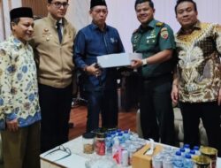 Ketua dan Wakil Ketua DPRD Medan Beri Kejutan Ulang Tahun Dandim 0201/Medan