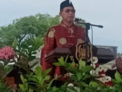 Ketua DPRD Medan Bacakan Teks Proklamasi di Peringatan HUT ke-80 RI