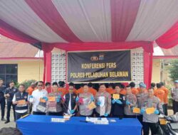 Polres Belawan Sikat Begal dan Bandar Narkoba, Kakek 82 Tahun Turut Ditangkap