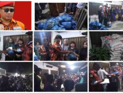 Di Bawah Komando Guntur Syahputra, PAC PP Medan Denai Bawakan Bantuan Untuk Warga Terdampak Banjir