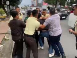 Mahasiswa Demo Dugaan KUR Fiktif Rp17 Miliar di BRI Sumut, Aksi Berujung Kekerasan