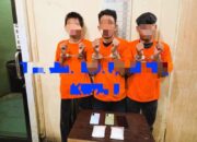 Penggerebekan Malam di Stabat, 3 Terduga Pelaku Diamankan dengan 190,50 Gram Sabu