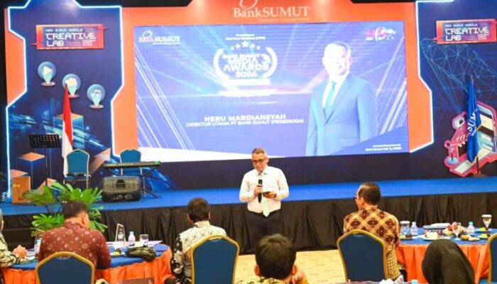 Bank Sumut Tegaskan Komitmen pada Pers Profesional melalui Media Awards 2026