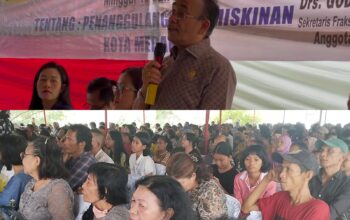 Godfried Lubis Disorot Warga di Medan Denai, Banjir, Lampu Jalan Mati hingga Bantuan Sosial Jadi Sorotan dalam Sosperda Kemiskinan