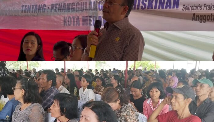 Godfried Lubis Disorot Warga di Medan Denai, Banjir, Lampu Jalan Mati hingga Bantuan Sosial Jadi Sorotan dalam Sosperda Kemiskinan