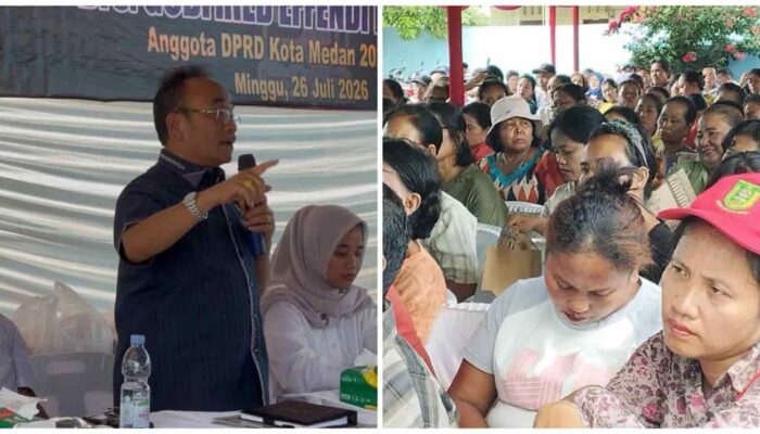 Agenda 2 Lokasi Kegiatan: Reses DPRD Medan di Timbang Deli, Godfried Lubis Beberkan Solusi Bantuan Warga hingga Layanan Kesehatan Gratis