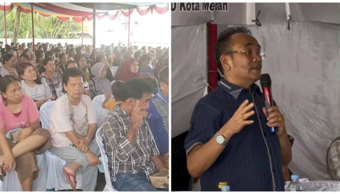 Agenda Lokasi ke 2: Godfried Lubis Dorong Optimalisasi Layanan UHC, Warga Medan Amplas Diajak Maksimalkan Hak Berobat Gratis Bermodal KTP
