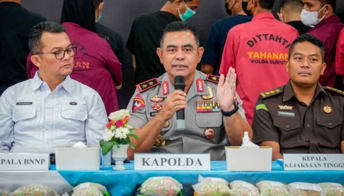 Perang Melawan Narkoba, Kapolda Sumut Tegaskan Oknum Polisi Akan Diproses Hukum