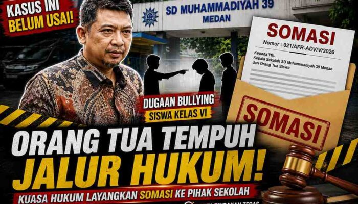 Kuasa Hukum Soroti Penanganan Dugaan Bullying di SD Muhammadiyah 39 Medan