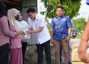 Ricky Anthony Datangi Korban Kebakaran di Langkat, Salurkan Bantuan dan Penguatan Semangat