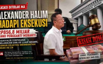 Alexander Halim Alias Akuang Hadapi Eksekusi Usai Kasasi Ditolak MA! Rp856,8 Miliar Uang Pengganti Menanti, Terpidana Disinyalir Melarikan Diri ke Luar Negeri, Kejatisu Bantah Terkait Tersebut