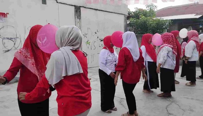 Semarak HUT Ke-81 RI di Gang Murni 5, Anggota DPRD Medan Fauzi Beri Dukungan
