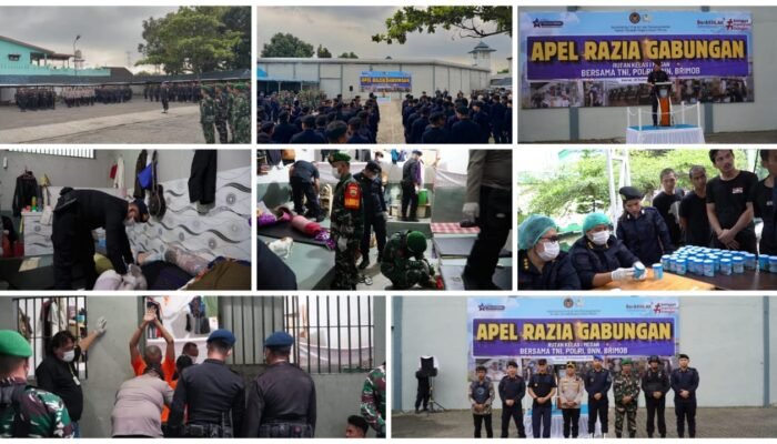 Ratusan Aparat Kepung Rutan I Medan, Razia Gabungan Sasar Kamtib dan Barang Terlarang