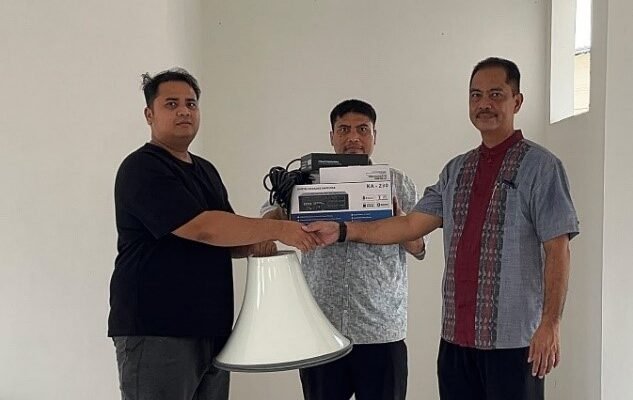 Polmed Salurkan Sistem Audio ke Mushola Al Furqon, Suara Ibadah Kini Menjangkau Jamaah Lebih Luas