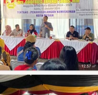 Dari Pengangguran hingga Upah di Bawah UMK, Godfried Lubis Soroti Tantangan Penanggulangan Kemiskinan Medan